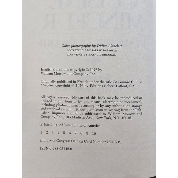 Michel Guerard Cuisine Minceur 1976 | French Cookbook Low Calorie - Picture 12 of 16